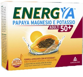 ENERGYA PAPAYA MAGNESIO POTASSIO 50+ 14 BUSTINE - Angeli Pharm