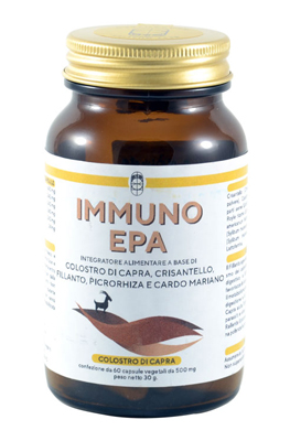 IMMUNO EPA COLOSTRO DI CAPRA FEGATO 60 CAPSULE VEGETALI - Angeli Pharm