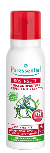 PURESSENTIEL SPRAY ANTIPUNTURA SOS INSETTI PMC 75 ML - Angeli Pharm