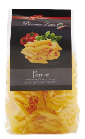 MY SNACK PREMIUM PLUS PASTA APROTEICA PENNE 500 G - Angeli Pharm