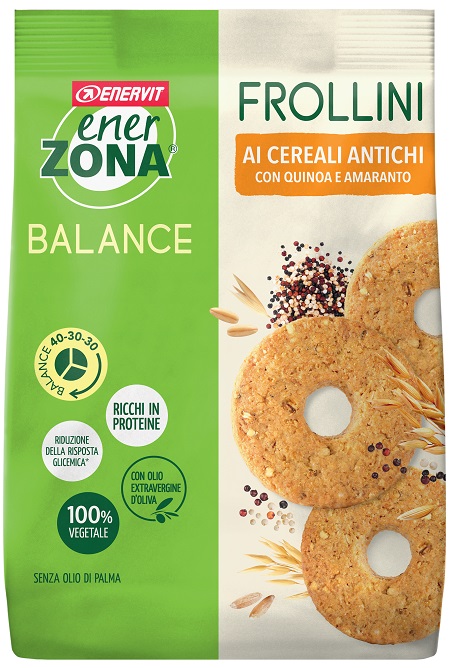 ENERZONA FROLLINI VEG CEREALI ANTICHI 250 G - Angeli Pharm