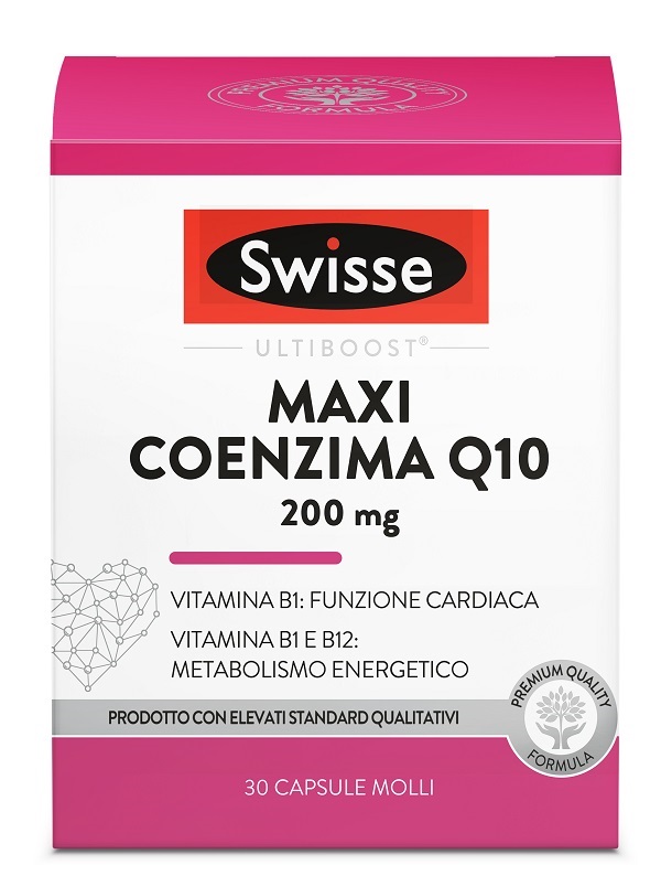 SWISSE MAXI COENZIMA Q10 200 MG 30 CAPSULE - Angeli Pharm