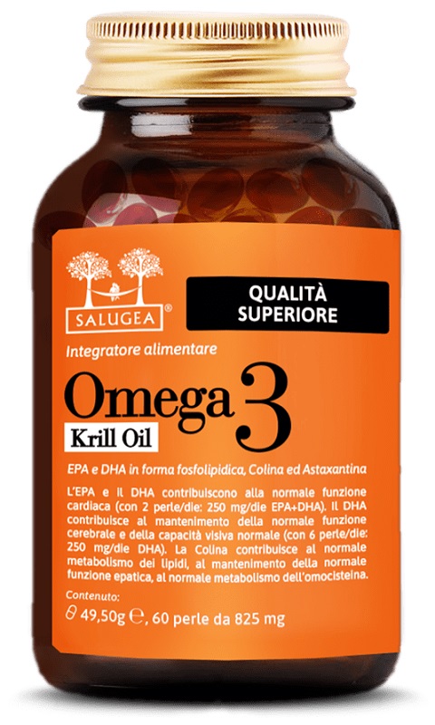 SALUGEA OMEGA 3 KRILL OIL 60 PERLE - Angeli Pharm
