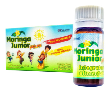 MORINGA JUNIOR PLUS 10 FLACONCINI DA 10 ML - Angeli Pharm