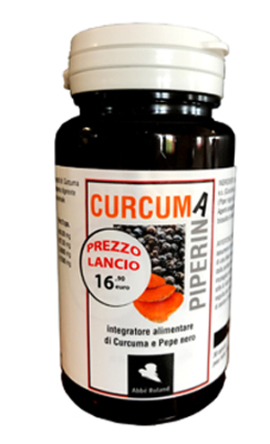 CURCUMA+PIPERINA 30 CAPSULE - Angeli Pharm