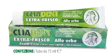 CLIADENT DENTIFRICIO ALITO FRESCO ALLE ERBE 75 ML - Angeli Pharm