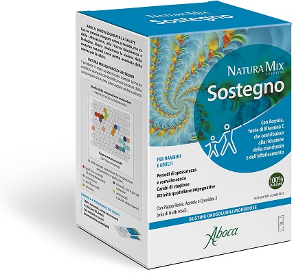 NATURA MIX ADVANCED SOSTEGNO OROSOLUBILE 20 BUSTINE - Angeli Pharm