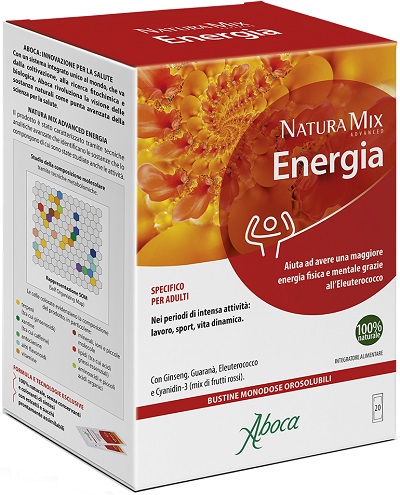 NATURA MIX ADVANCED ENERGIA 20 BUSTINE - Angeli Pharm