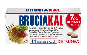 BRUCIAKAL 7 DAYS 14 COMPRESSE DIETALINEA - Angeli Pharm