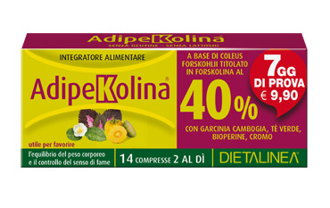 ADIPEKOLINA 7 DAYS 14 COMPRESSE DIETALINEA - Angeli Pharm