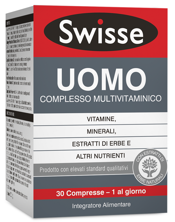 SWISSE MULTIVITAMINICO UOMO 30 COMPRESSE - Angeli Pharm