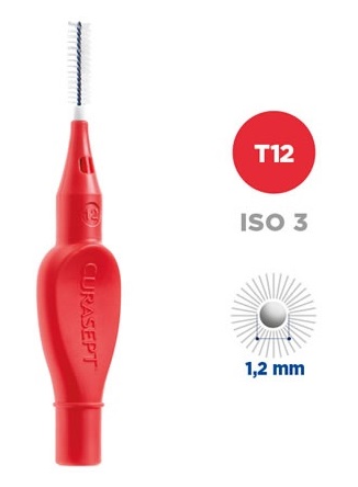 CURASEPT PROXI T12 ROSSO/RED 5 PEZZI - Angeli Pharm