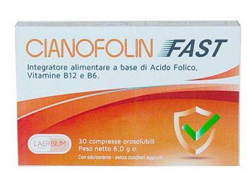 CIANOFOLIN FAST 30 COMPRESSE SUBLINGUALE - Angeli Pharm