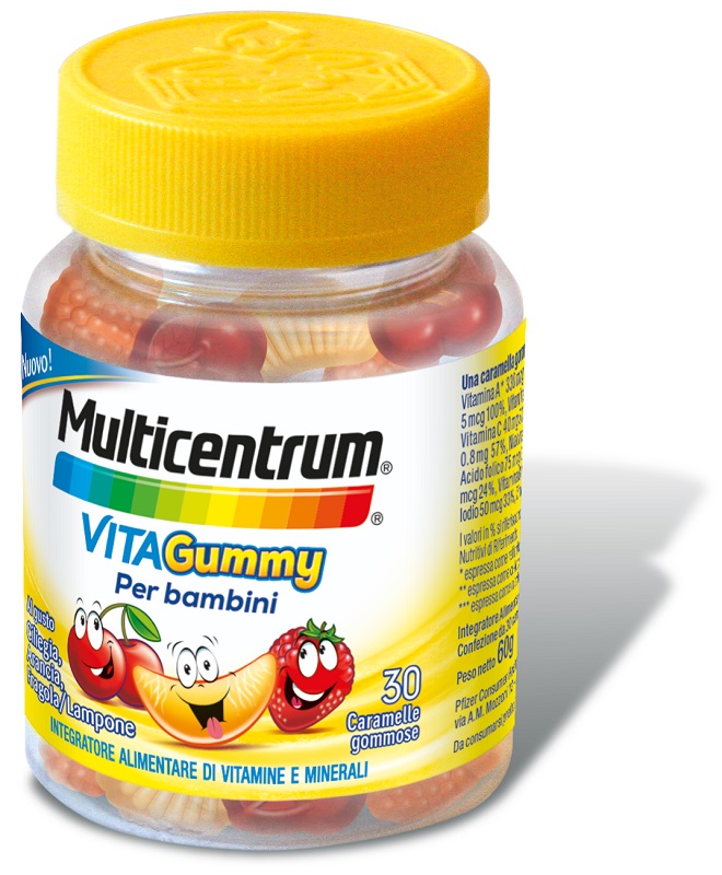 MULTICENTRUM VITAGUMMY 30 CARAMELLE GOMMOSE - Angeli Pharm