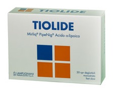 TIOLIDE 20 COMPRESSE DEGLUTIBILI MONOSTRATO FAST SLOW - Angeli Pharm