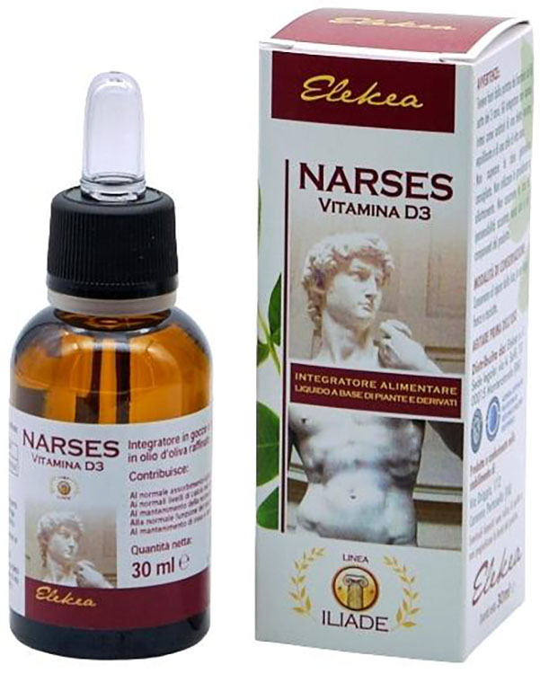 NARSES VITAMINA D3 LIQUIDA 30 ML - Angeli Pharm