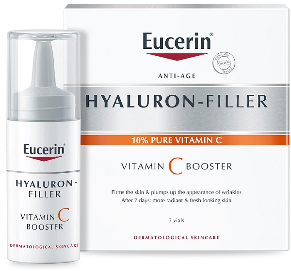 EUCERIN HYALURON-FILLER VITAMIN C BOOSTER 3 X 8 ML - Angeli Pharm