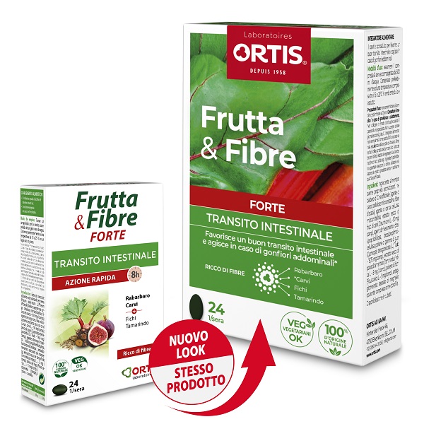 FRUTTA & FIBRE FORTE 24 COMPRESSE - Angeli Pharm