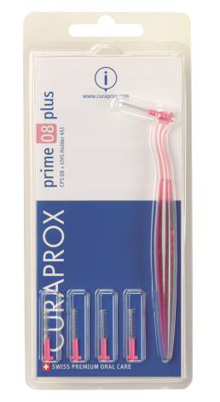 CURAPROX CPS PRIME CPS 08 CON 5 SCOVOLINI + SUPPORTO - Angeli Pharm