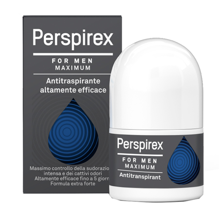 PERSPIREX FOR MEN MAXIMUM ANTITRASPIRANTE ROLL ON 20 ML - Angeli Pharm