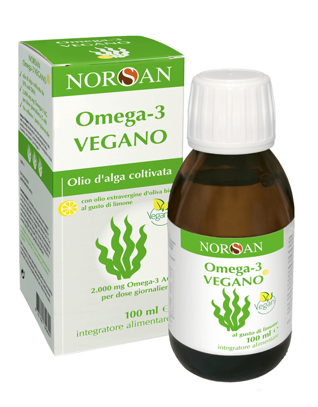 NORSAN OMEGA 3 VEGANO 100 ML AL GUSTO DI LIMONE - Angeli Pharm