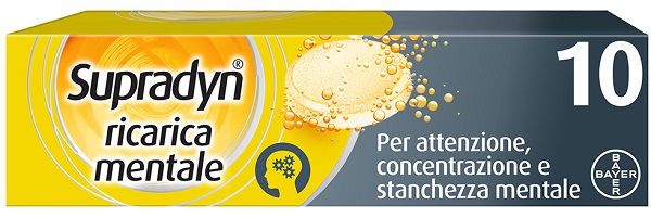 SUPRADYN RICARICA MENTALE 10 COMPRESSE - Angeli Pharm