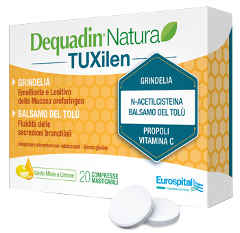 DEQUADIN NATURA TUXILEN 20 COMPRESSE - Angeli Pharm