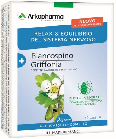 ARKO CAPSULE COMPLEX RELAX 40 CAPSULE - Angeli Pharm