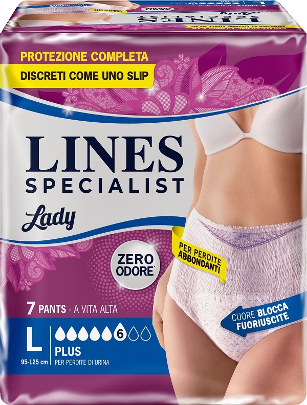 LINES SPECIALIST PANTS LADY PLUS L FARMA 7 PEZZI - Angeli Pharm