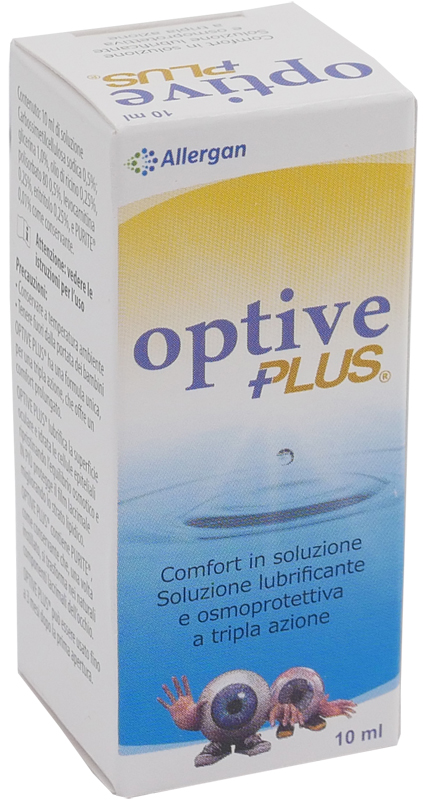 OPTIVE PLUS SOLUZIONE OFTALMICA 10 ML - Angeli Pharm