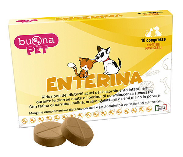BUONAPET ENTERINA 10 COMPRESSE - Angeli Pharm