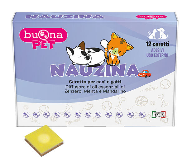 NAUZINA CEROTTO DIFFUSORE CANI GATTI 12 PEZZI - Angeli Pharm