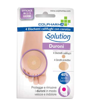 DISCHETTO CALLIFUGO CON CEROTTO COLPHARMA DURONI 4 PEZZI - Angeli Pharm