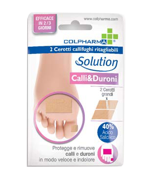 CEROTTO CALLIFUGO RITAGLIABILE CALLI E DURONI COLPHARMA 2 PEZZI - Angeli Pharm
