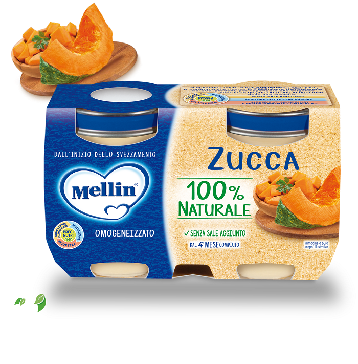 OMOGENEIZZATO ZUCCA 2 X 125 G - Angeli Pharm