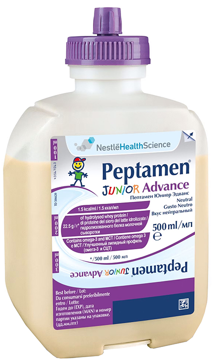 PEPTAMEN JUNIOR ADVANCE NEUTRO 500 ML - Angeli Pharm