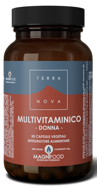 TERRANOVA MULTIVITAMINICO DONNA 50 CAPSULE - Angeli Pharm