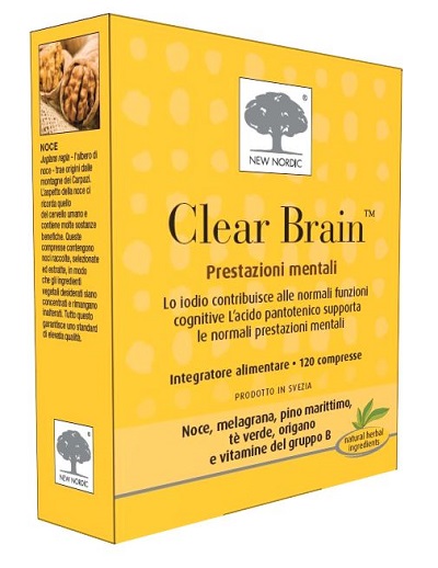 CLEAR BRAIN 120 COMPRESSE - Angeli Pharm