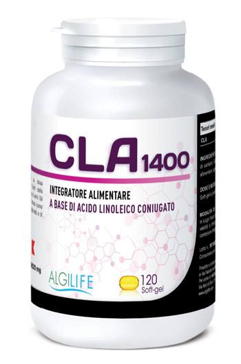 CLA 1400 ACIDO LINOLEICO CONIUGATO 120 SOFT GEL - Angeli Pharm