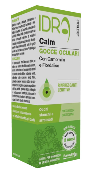 GOCCE OCULARI RINFRESCANTI STERILENS IDRA CALM CAMOMILLA E FIORDALISO 10 ML - Angeli Pharm