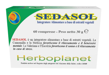 SEDASOL 60 COMPRESSE - Angeli Pharm