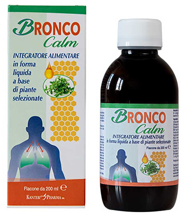 BRONCO CALM SCIROPPO 200 ML - Angeli Pharm