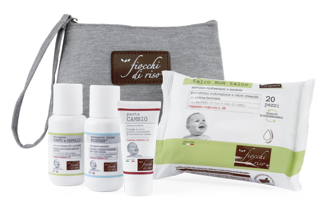 COFANETTO BEBE' FIOCCHI DI RISO - Angeli Pharm