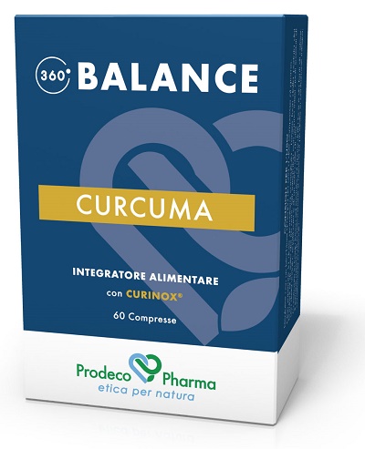 360 BALANCE CURCUMA 60 COMPRESSE - Angeli Pharm
