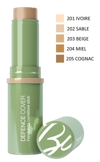 DEFENCE COVER FONDOTINTA/CORRETTORE STICK 201 10 G - Angeli Pharm