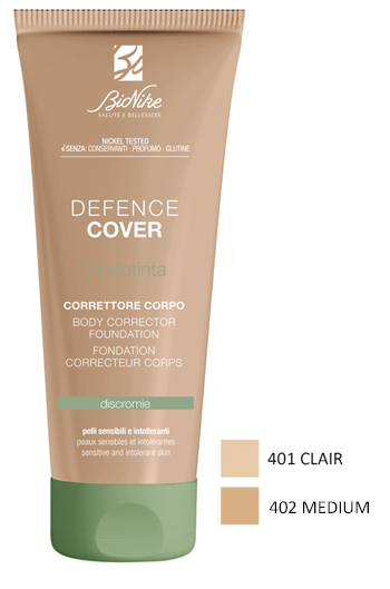 DEFENCE COVER CORRETTORE CORPO 401 75 ML - Angeli Pharm