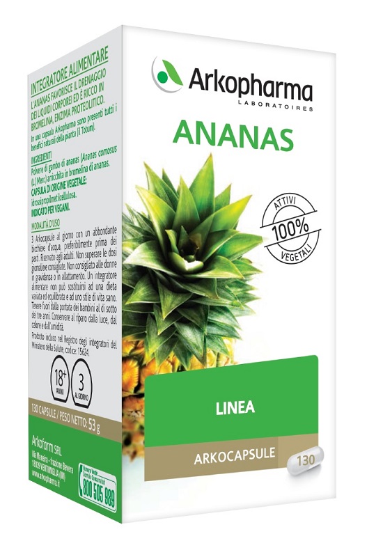 ARKO CAPSULE ANANAS 130 CAPSULE - Angeli Pharm