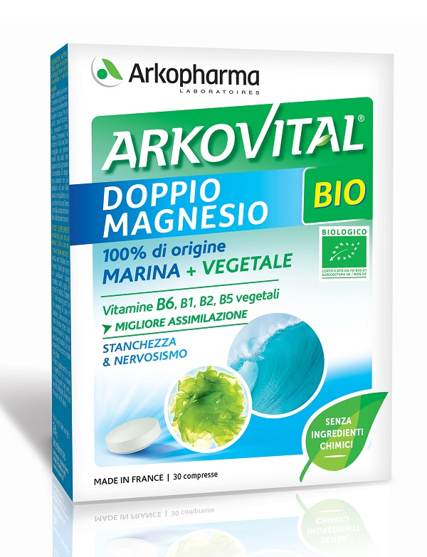 ARKOVITAL DOPPIO MAGNESIO BIO 30 COMPRESSE - Angeli Pharm