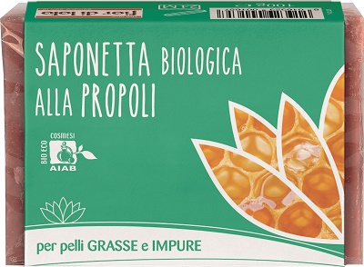 FIOR DI LOTO SAPONETTA AI PROPOLI 100 G - Angeli Pharm