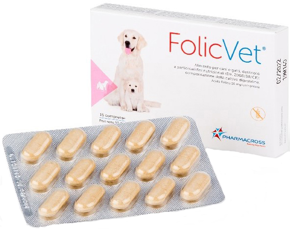 FOLICVET 15 COMPRESSE - Angeli Pharm